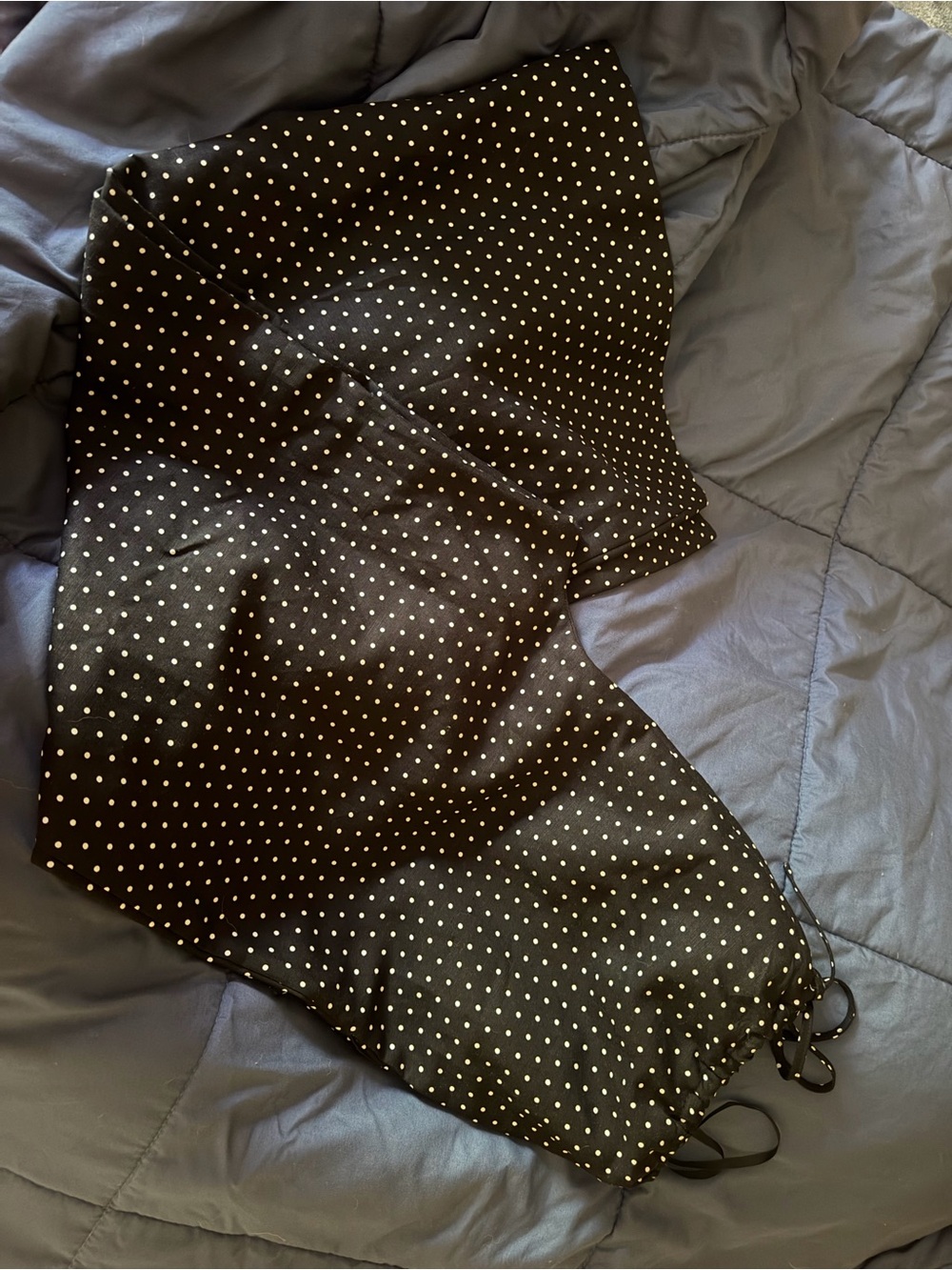 Gianni Bini Black and White Polka wide leg pants